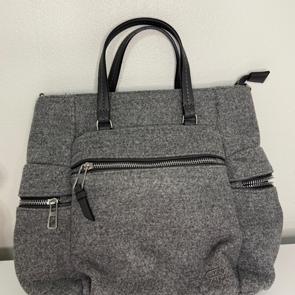 Parfois Women’s Backpack Purse – Charcoal Gray – New Without Tags